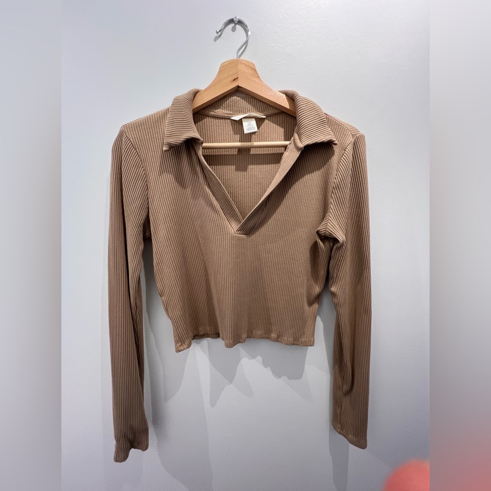 Cropped H&M Long-sleeved Shirt size S